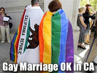 California's Top Court Overturns Same-Sex Marriage Ban
