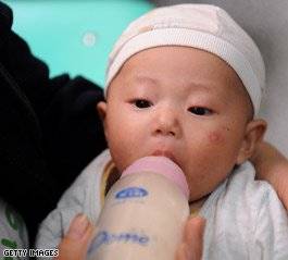 53,000 Chinese children ill from bad milk, Taiwan bans imports of Chinese milk products