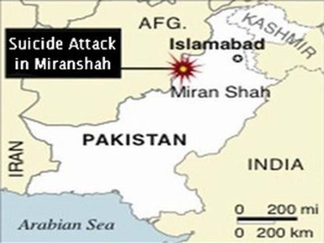 Five children among 17 killed in Miranshah suicide attack