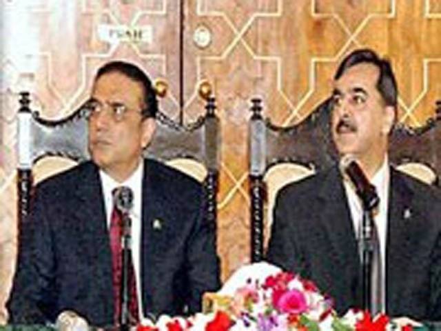 President Zardari, PM Gilani to chair PPP meeting today