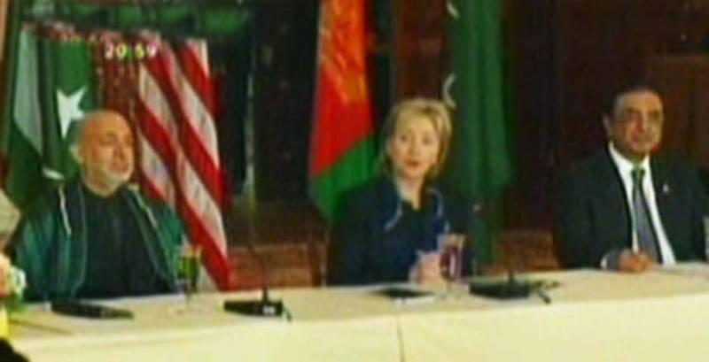 Pak, Afghan, US have common enemy: Clinton