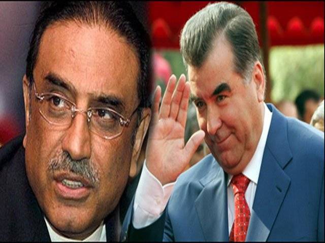 Pak, Tajik Presidents agree to boost ties