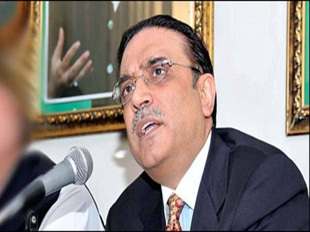 Terrorists would not be spared: Zardari