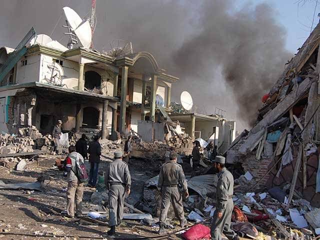 Suicide attack near Kabul hotel kills eight