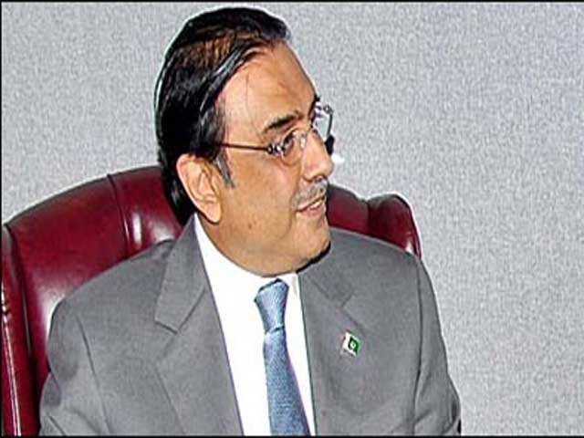 President Zardari denies collision among institutions