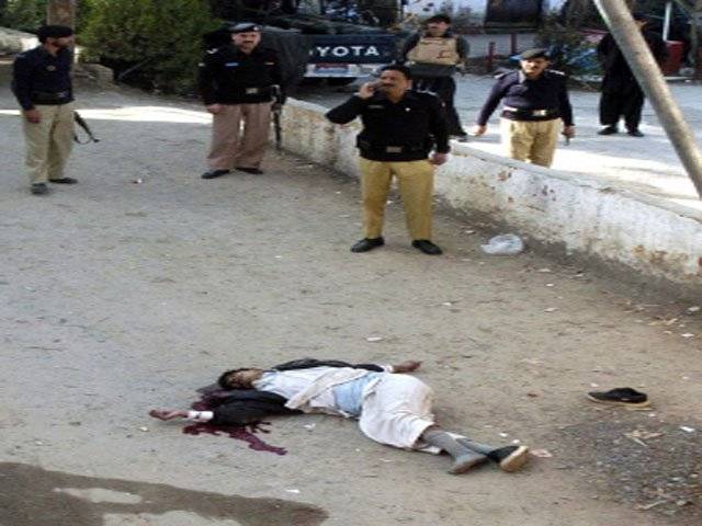 SHO Balakot killed, 9 wounded in attack at Mansehra, Balakot police stations