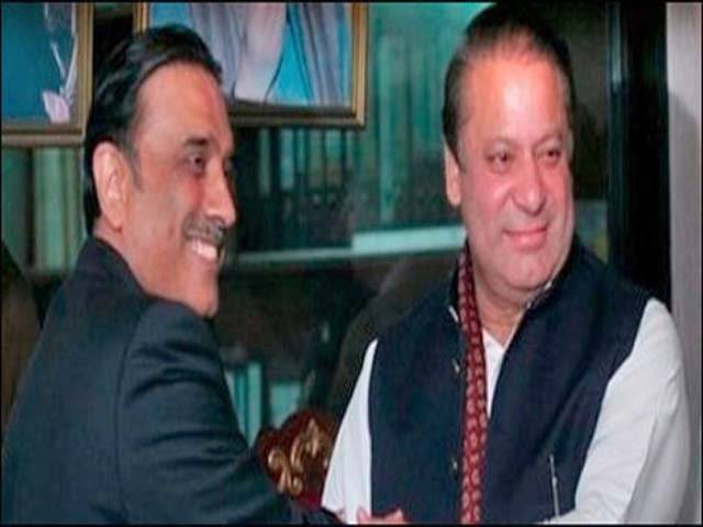 Zardari telephones Nawaz; felicitates on 18th Amendment