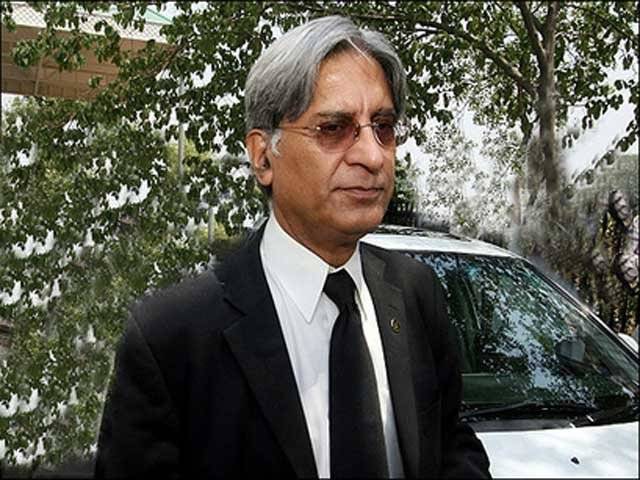 Govt has no option but to write a letter for opening Swiss cases: Aitzaz