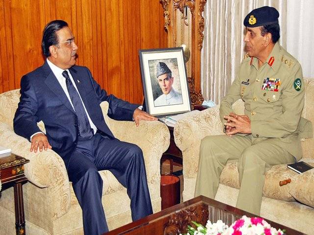 COAS calls on Zardari: Army role in rescue of flood affectees lauded