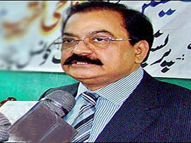 Sanaullah warns Babar, Rehman of Punjab entry ban