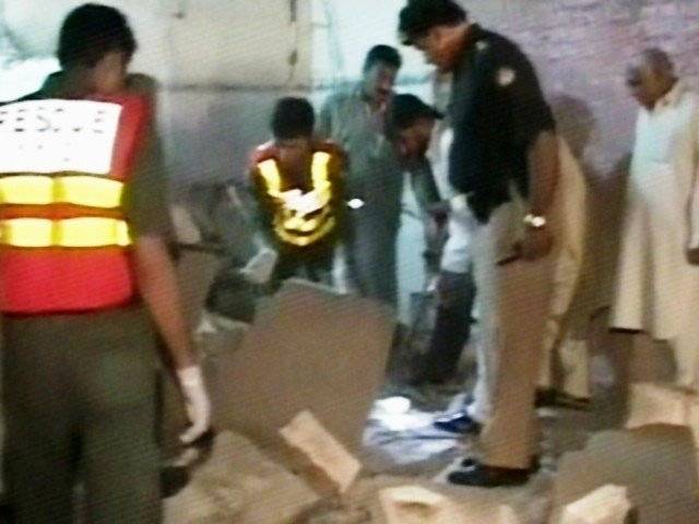 Explosion in JI office in Peshawar