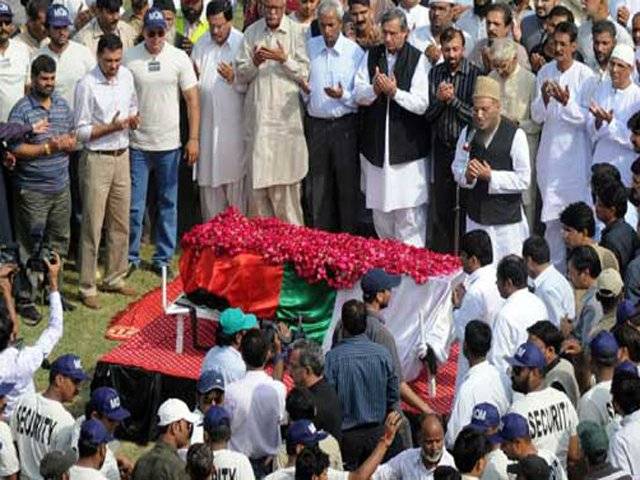 Dr Imran Farooq laid to rest amid touching scenes, tight security