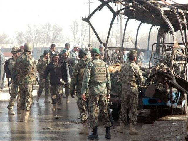 Twin offensives leave 16 dead including 12 Afghan security personnel, wound 23