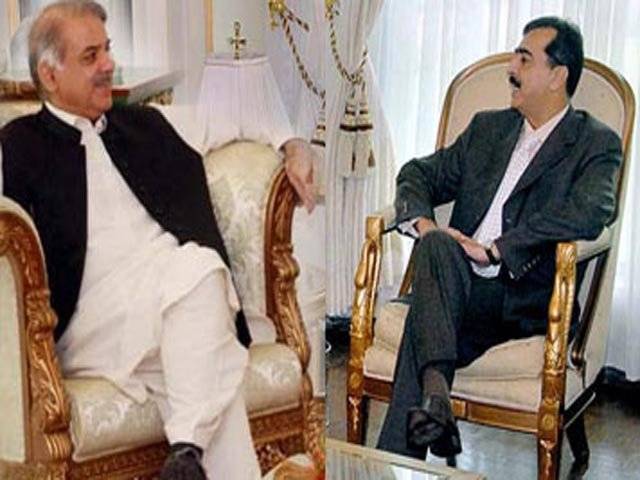 Gilani meets Shahbaz, discusses law and order