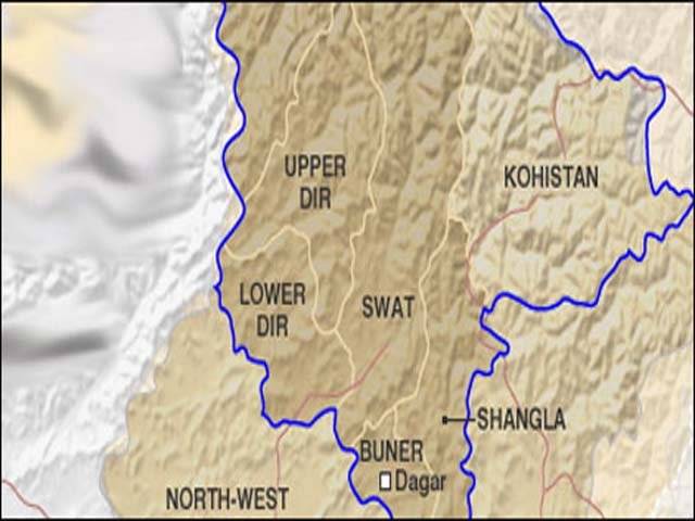 Two injured in Dir check post attack, school blown up