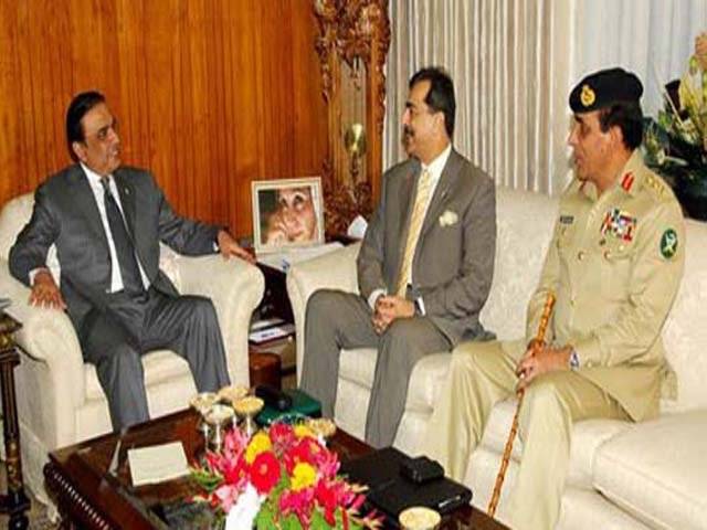 PM, COAS call on President Zardari