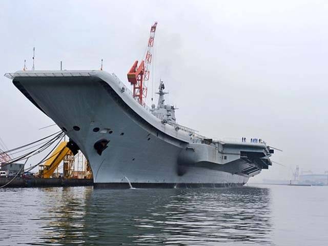 China's first aircraft carrier starts sea trials