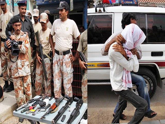 Three killed in Karachi violence, five arrested, arms recovered