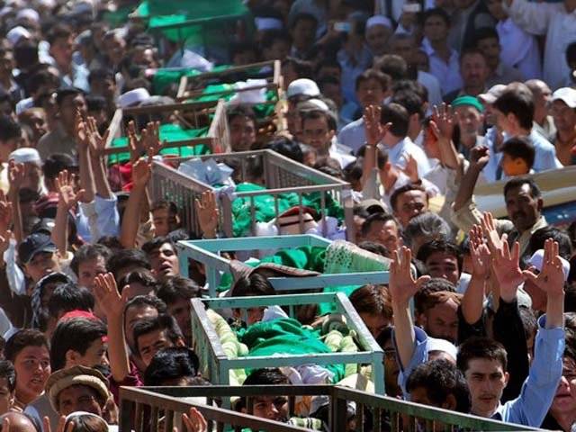 Mastung martyrs laid to rest in Quetta