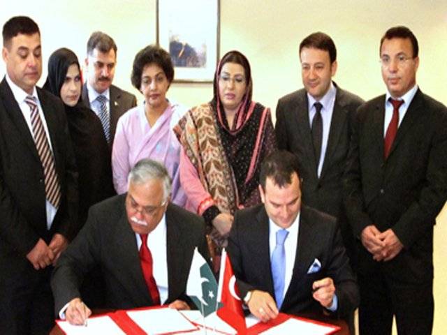 Pakistan,Turkey inks media cooperation agreement
