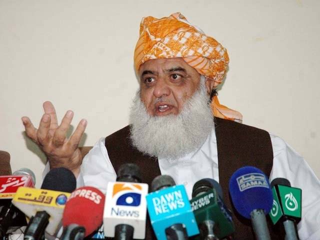 Fazal warns about US plots to create instability in Baluchistan
