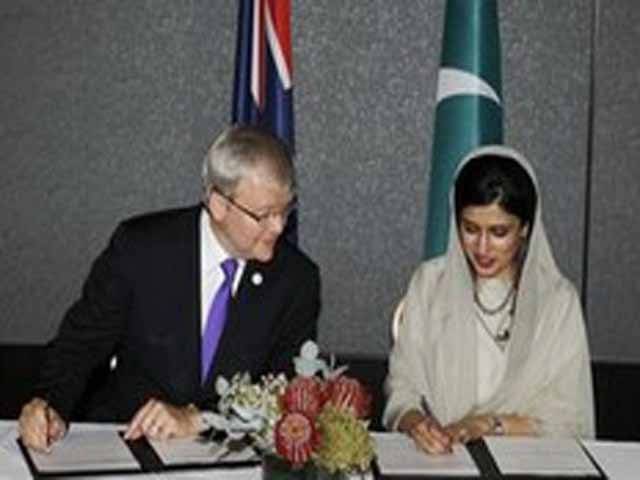 Pakistan, Australia ink accord on long-term partnership