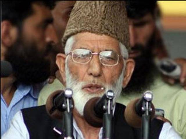 Gilani appeals amnesty to help release Kashmiri detainees