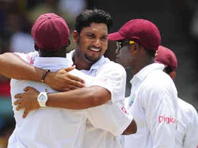 WI manage a draw in third test against India