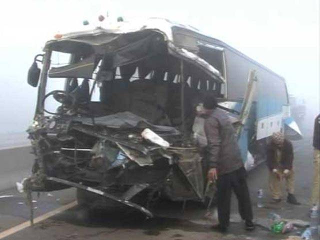 Six killed across Punjab in fog related road accidents