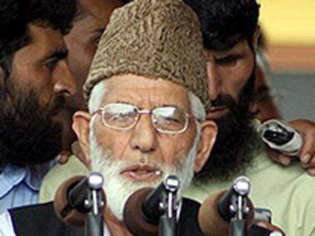 India not serious in resolving Kashmir dispute: Geelani