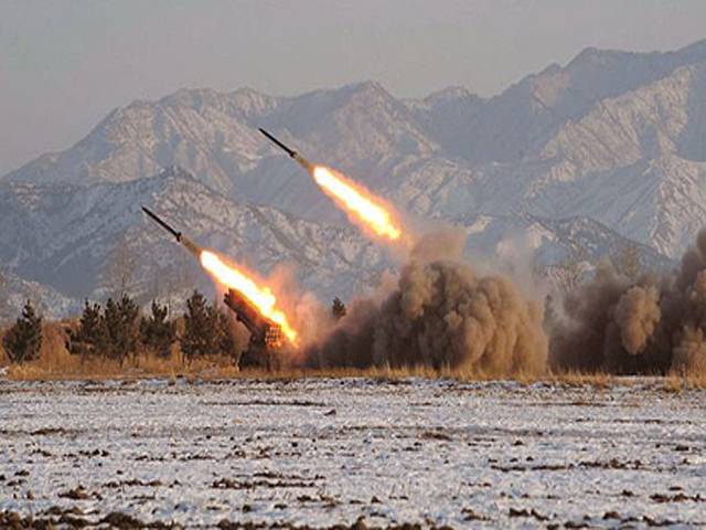 North Korea test-fires three short-range missiles
