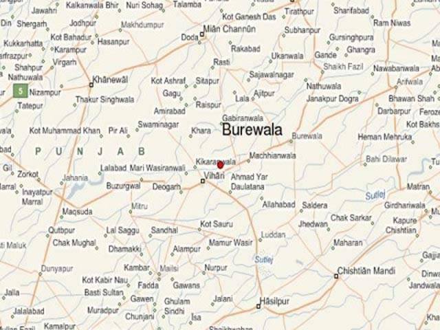 Five killed, 13 injured in Burewala road accident