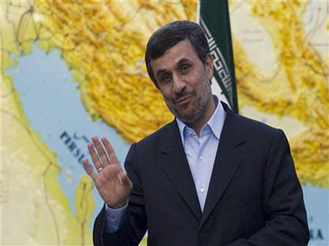 Iran doesn't fear bombs and warships: Ahmadinejad