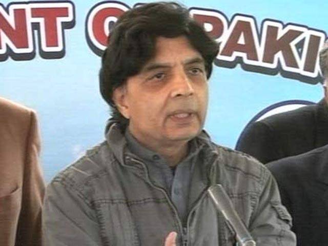 Coalition partners of PPP squarely responsible for destroying the country: Nisar
