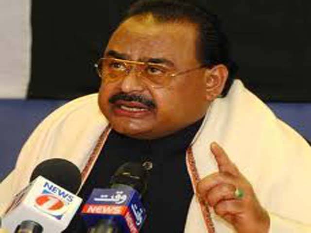 Altaf wants intellectuals to plug division among Sindhis