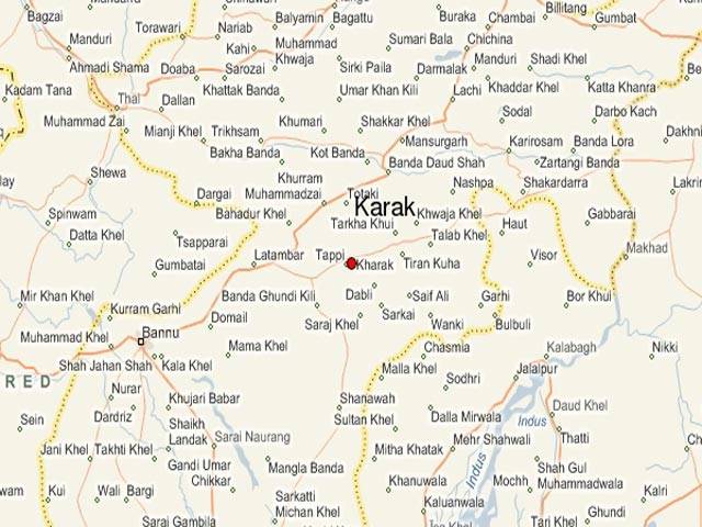 Six killed in Karak road mishap