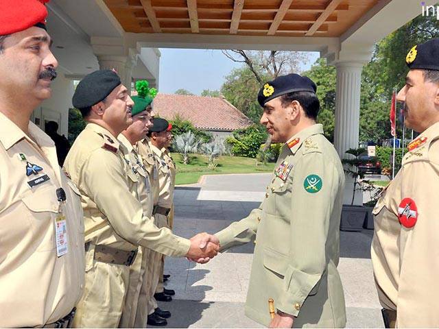COAS visits Lahore Corps HQrs