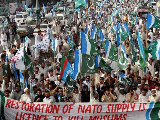 DPC to continue protest against Nato supplies