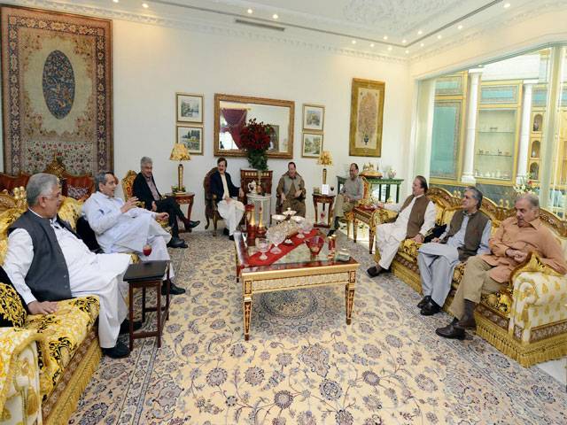 PML-LM leaders meet Nawaz, discuss alliance for general elections