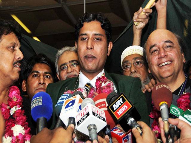 World snooker champion Muhammad Asif receives warm welcome