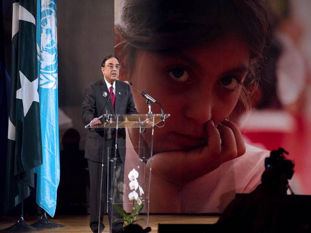 Malala symbol of peace and moderate Pakistan: Zardari