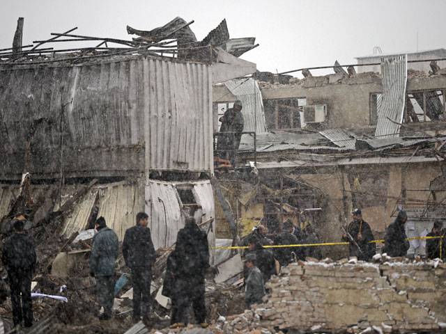 Car bomb hits US company in Kabul: police 