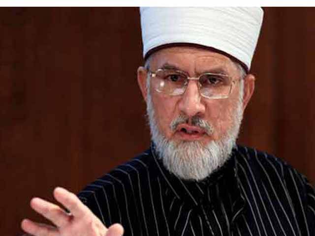 Qadri gives 7-point Charter of Demand, says march for supremacy of constitution