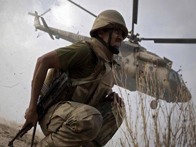 Five militants killed in SWA gunship helicopters attack