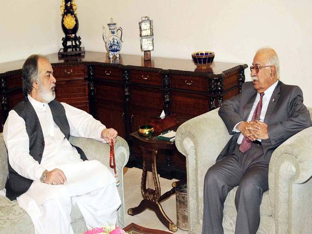 Balochistan CM briefs PM on law and order, political situation