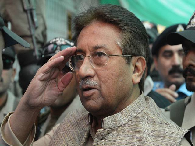 Musharraf appears in anti-terrorism court 