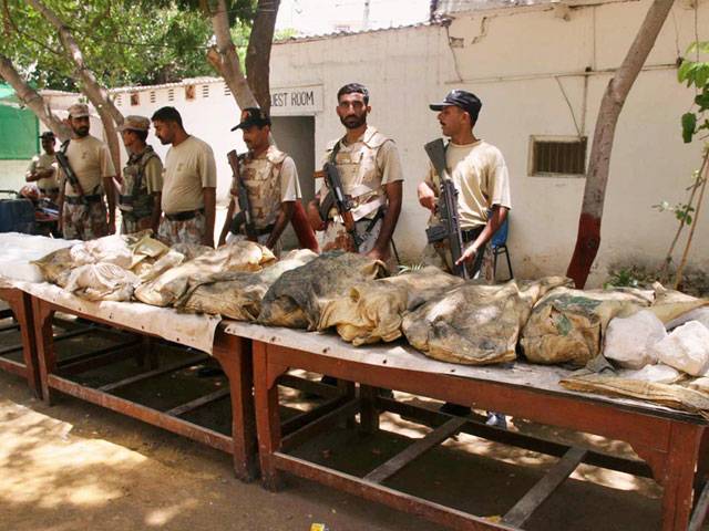 80kg explosives recovered from PECHS house in Karachi