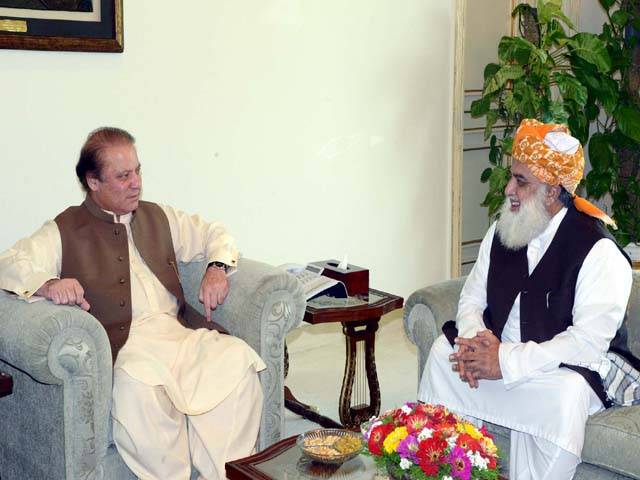 Maulana Fazl meets PM: JUI announces to sit on treasury benches