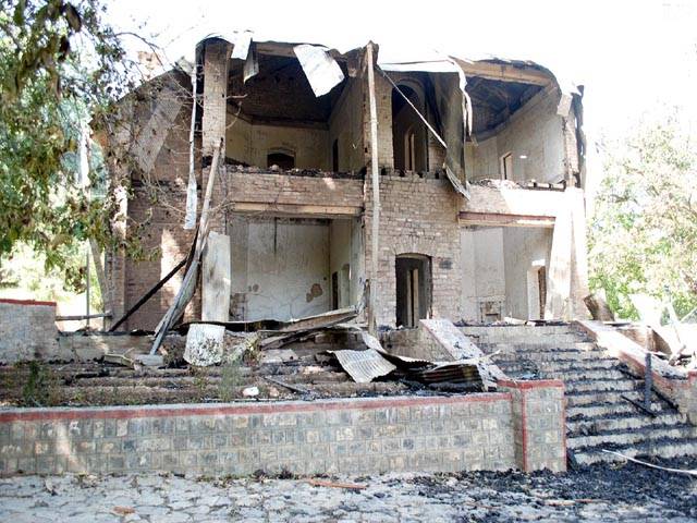 Bomb attack destroys Quaid's residency in Ziarat
