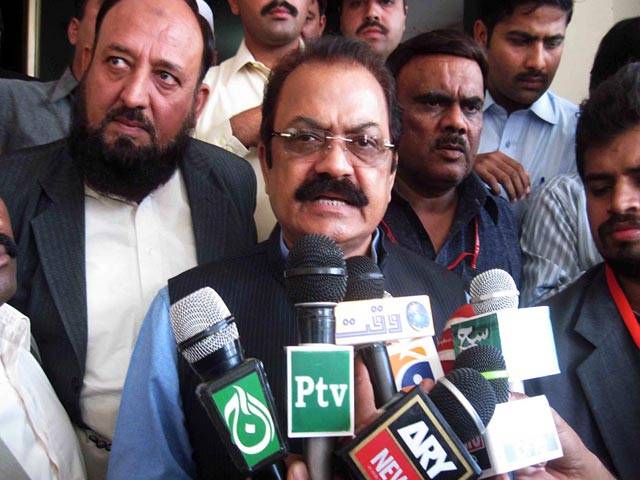 KPK CM should resign after DI Khan jail attack: Sanaullah